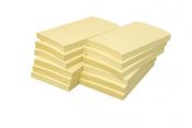 Notisar Info Notes Recycled 100% gul 125x75mm 12 st / förpackning