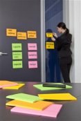 Notisar Post-it Super Sticky Meeting Notes 4-färg 152x203mm 4 st / förpackning