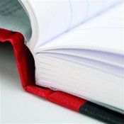 Anteckningsbok Oxford Black n' Red svart A4