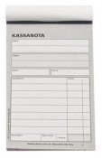 Kassanota numrerade med kopia A6 1 st / förpackning