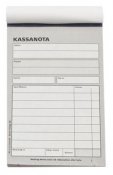 Kassanota numrerade med kopia A6 1 st / förpackning