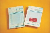 Fakturablanketter onumrerade med 2 kopior A4 100 st / förpackning