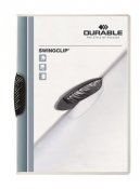 Klämmapp Durable Swingclip 30 ark svart A4 1 st / förpackning
