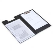 Skrivplatta Rapesco med klaff svart A4 1 st / förpackning