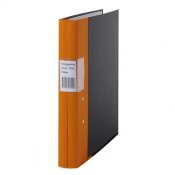 Gaffelpärm 40mm Trärygg orange