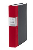 Gaffelpärm Premium Trärygg FSC röd A4 60mm