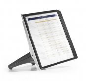 Bordsställ Durable Soho 5 paneler svart A4 1 st / förpackning