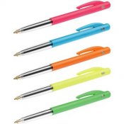 Kulspetspenna Bic Clic M10 sorterade färger medium