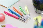 Kulspetspenna Bic Clic M10 sorterade färger medium