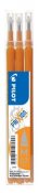 Kulpatron Pilot Frixion Clicker orange 0,7 3 st / förpackning