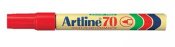 Märkpenna Artline 70 röd fin