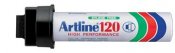 Märkpenna Artline 120 svart 20 mm