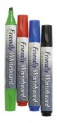 Whiteboardpenna Friendly snedskuren 4-pack 4 färger 4 st / förpackning