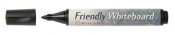 Whiteboardpenna Friendly konisk svart