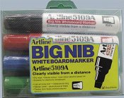 Whiteboardpenna Artline 5109A 10mm 4 st / förpackning