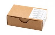 Hängetikett vit 10x22mm 1000 st / förpackning