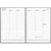 Almanacka Burde 5771 Weekly Konstläder Amelia 2025 Beige A5