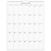 Väggkalender Burde 1726 Stora Månadskalendern 2025