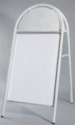 Gatuställ Gotik vit 50x70