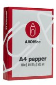 Kopieringspapper AllOffice Hålat vitt A4 80g 500 st / förpackning