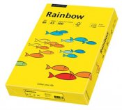 Kopieringspapper Rainbow intensive yellow A4 120gr 250 st / förpackning