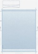 Blankett Förlimmad Laser blåtonad 500 st / förpackning