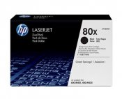 Lasertoner HP 80X 2x6900sid CF280XD svart twin-pack