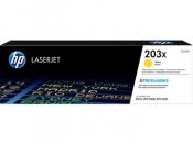 Lasertoner HP 203X 2500sid CF542X gul