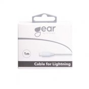 Laddarkabel Gear USB/Lightning 1m vit