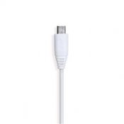 Laddarkabel Gear USB/Micro USB 1m vit
