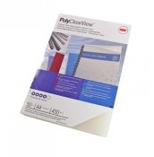 Omslag GBC PolyClearView PVC 300mic frostad A4 100 / FP