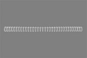 Wirespiral GBC WireBind 3:1 6mm vit A4 100 / FP