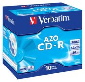 CD-R Verbatim 52x jewelcase 700MB 10 / FP