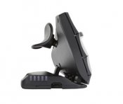 Ergonomisk mus RollerMouse Unimouse trådlös vänsterhänt svart