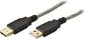USB 2 kabel Deltaco A-A hane/hane 1,8m