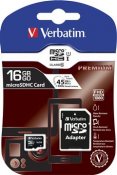 Minneskort Verbatim microSDHC 16gb