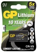 Batteri GP Lithium CR-V9 9V 1 / ST