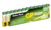 Batteri GP Super Alkaline LR6 AA 12 / FP