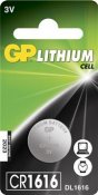 Batteri GP Lithium Knappcell CR1616 3v 35mah 1 / ST