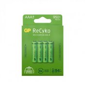 Batteri GP Recyko laddningsbart AAA 950mAh 4 / FP