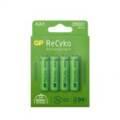Batteri GP Recyko laddningsbart AA 2600mAh 4 / FP