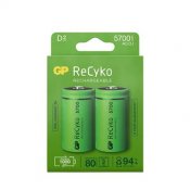 Batteri GP Recyko laddningsbart D 570mAh 2 / FP