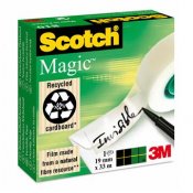 Dokumenttejp Scotch Magic 810 19mm x 33m 1 st / förpackning