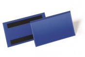 Etiketthållare med magnet Durable blå 150x67 mm 50 st / förpackning