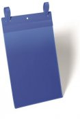 Plastficka med fästband Durable blå A4S 50 st / förpackning