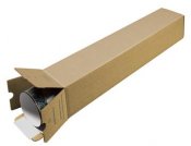 Fyrkantstub Masterín 3mm Brun 105x105x430mm