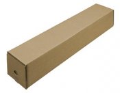 Fyrkantstub Masterín 3mm Brun 105x105x700mm