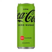 Läsk Coca-Cola Zero Lime Burk 33cl inkl pant 20 /FP