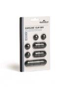 Självhäftande kabelklämma Durable Cavoline Clip mix grafitgrå