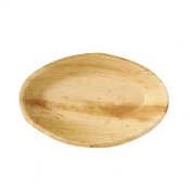 Skål Palmblad oval 300ml 20x12,5x3cm 100 /KRT